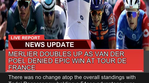 Merlier Doubles up as Van Der Poel Denied Epic Win