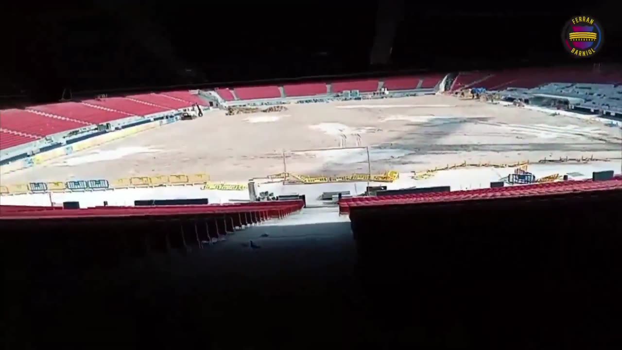 New footage of Camp Nou reconstruction shows shocking state of progression