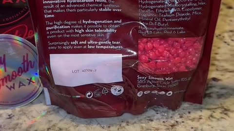 Florida Unboxing Sexy Smooth Cherry Desire Scented Hard Wax | @Kbeauty1118