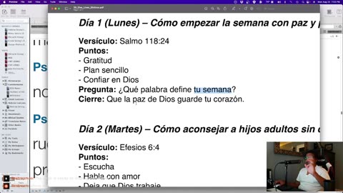 (Lunes) – Cómo empezar la semana con paz y propósito