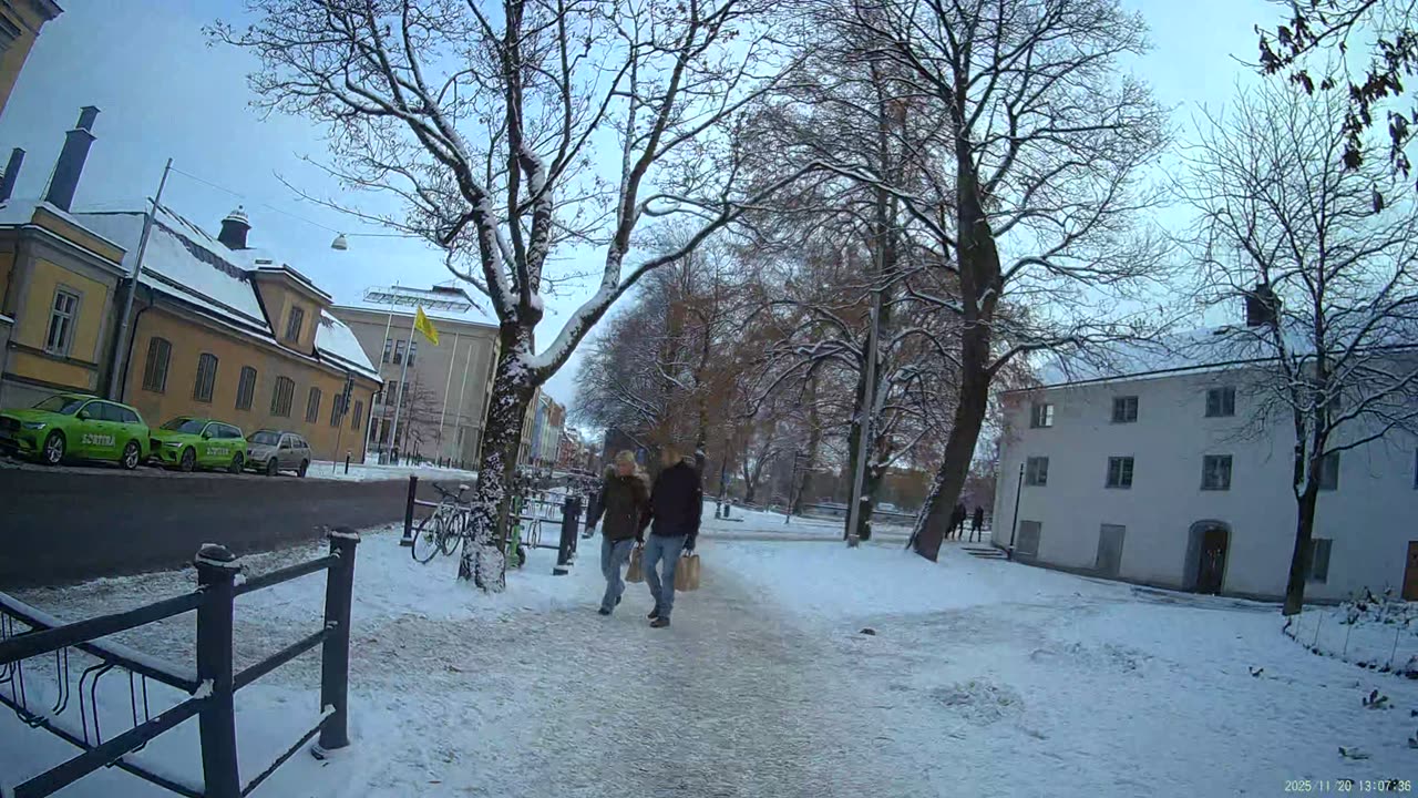 Promenerar i Örebro 20 Nov. 2025