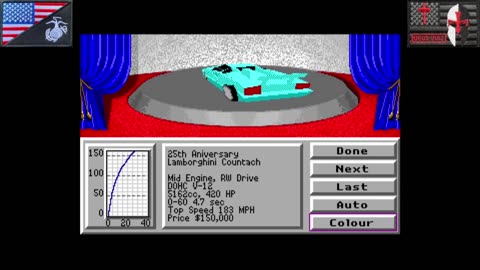 4D Sports Driving (Commodore Amiga 500 OCS/ECS - 1992) [EU Version of "Stunts"]