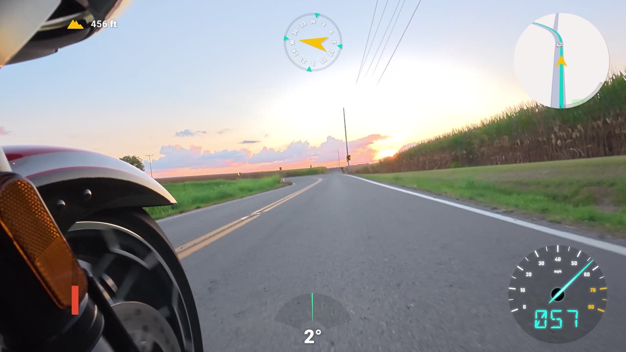 Riding with The Original Grey Beard Biker™ - The Summer Wind 🎶