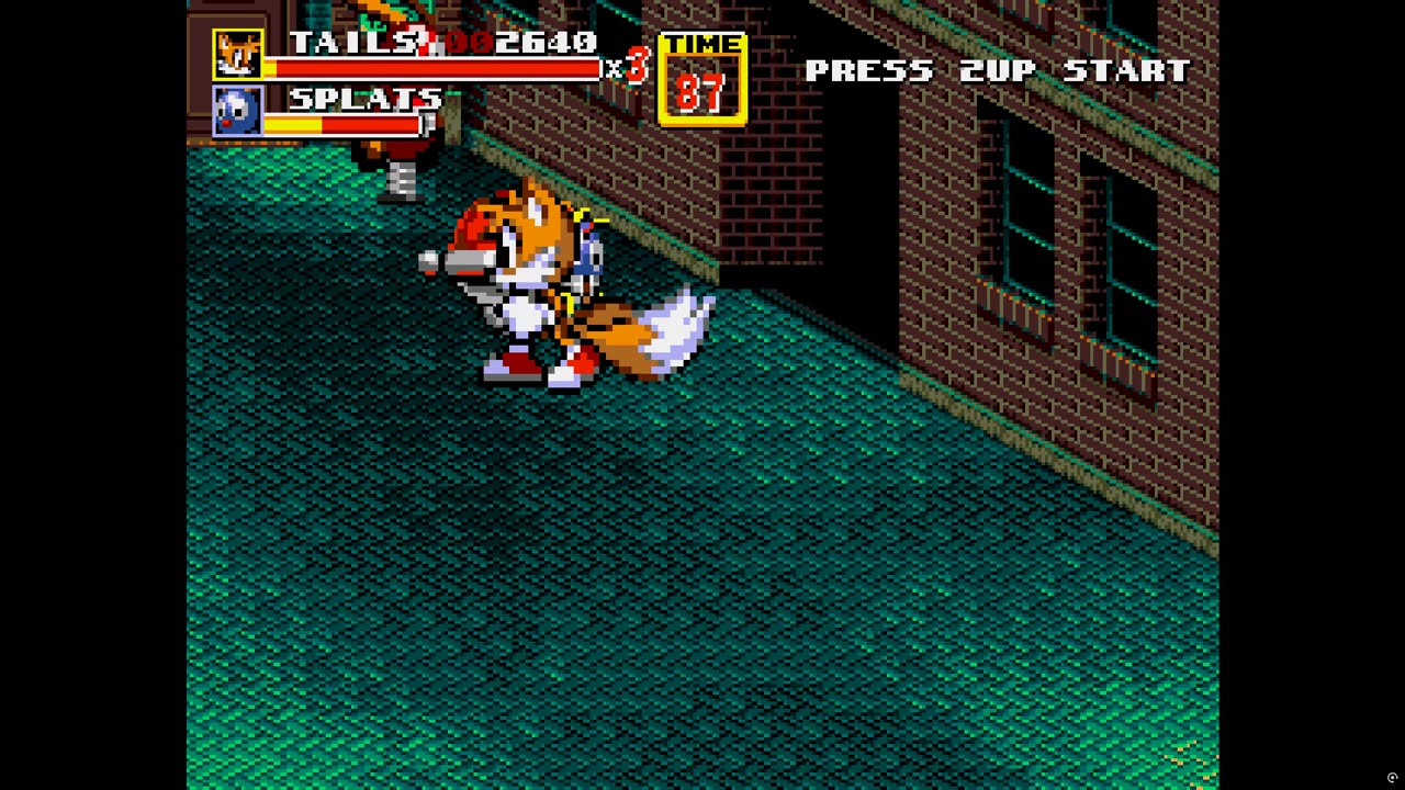 Sonic Streats of rage (Tails)