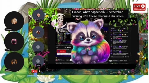 Trisha Talks Lets Rumble Chit Chat testing first livestream