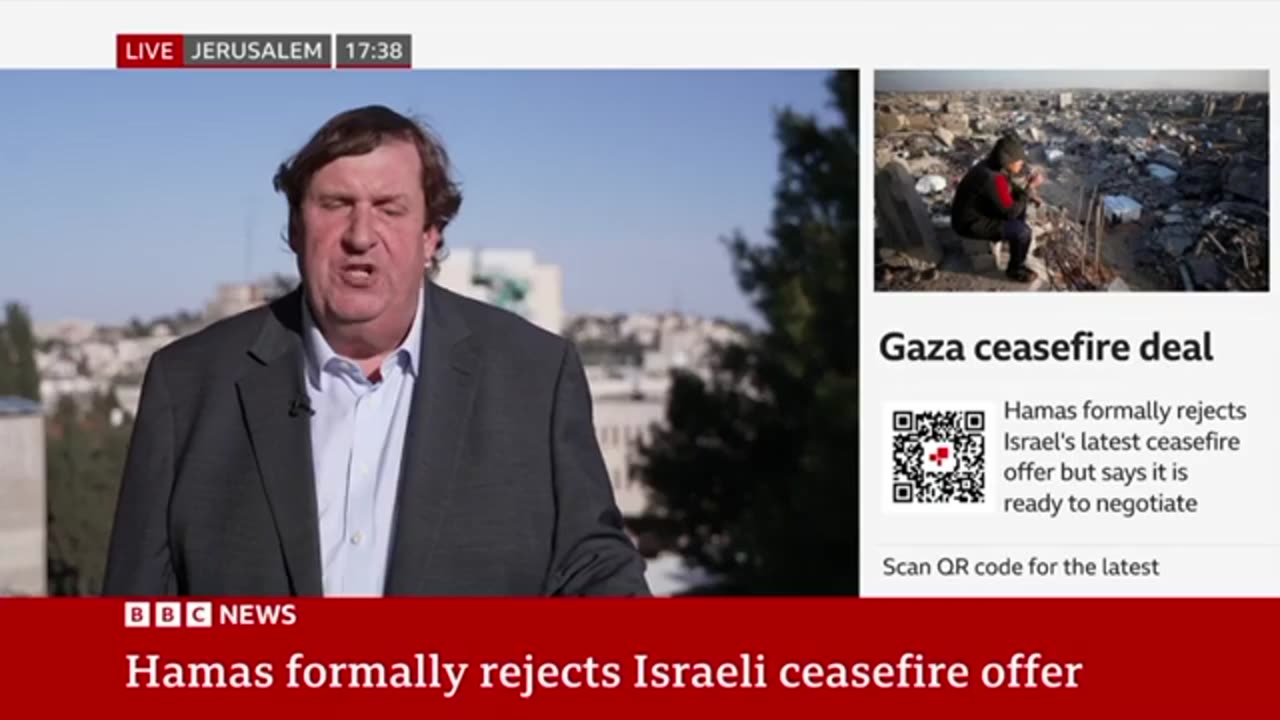 Hamas formally rejects Israeli ceasefire offer