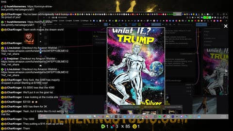huwhite stream - ai art, memes, animation, red pills, music