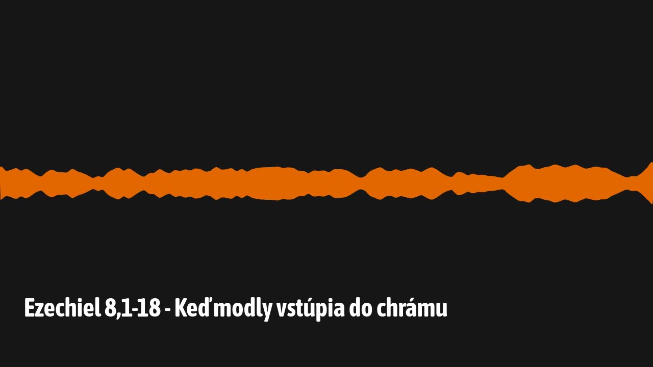 Ezechiel 8,1-18 - Keď modly vstúpia do chrámu