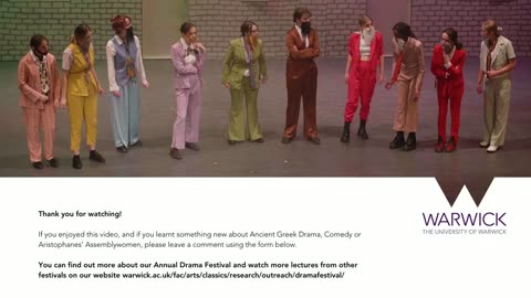 "Sejm kobiet" Arystofanesa – Warwick Ancient Drama Festival 2023