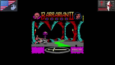 Barbarian II: The Dungeon of Drax [Training Mode] (Amstrad CPC - 1989) [EU Version]