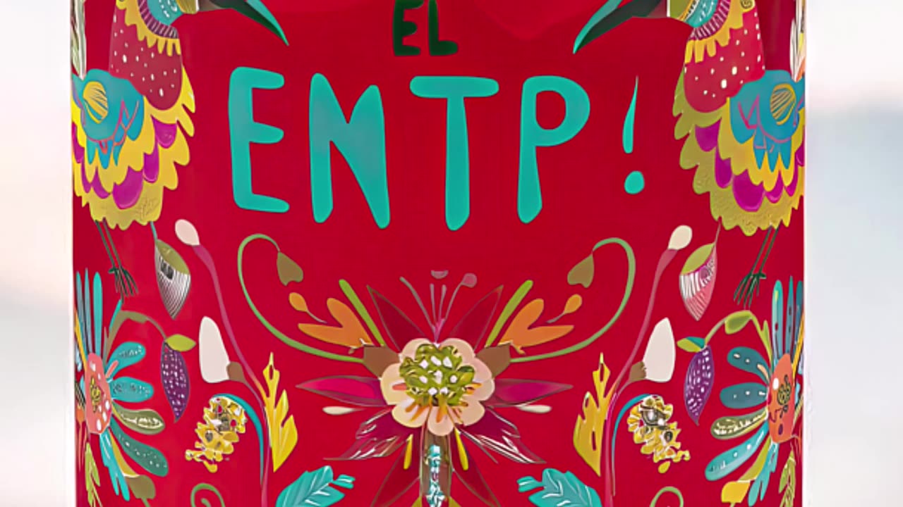 The ultimate glass for bold personalities! #MexicanArt #UniqueGift