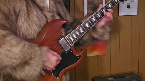 Trent Page playing ACDC.