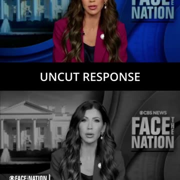 CBS just got caught DECEPTIVELY EDITING Kristi Noem’s answer