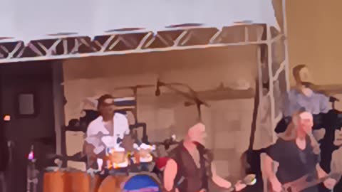 Boston and Styx. Daytona bandshell