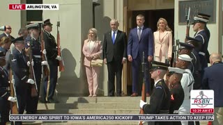 WATCH: Defense Secretary Pete Hegseth meets with Israeli Prime Minister Netanyahu - 7/9/25
