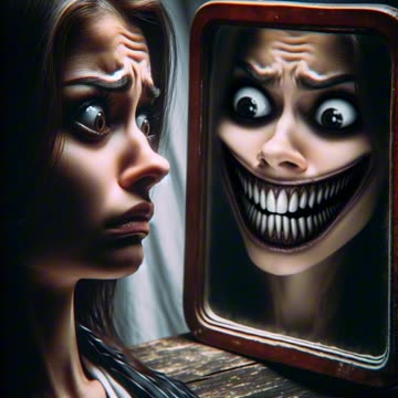 "Never Clean an Old Mirror in an Abandoned House... Something Watching me!!#horrorstories