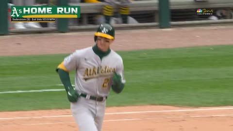 MLB - TYLER SODERSTROM! His MLB-leading NINTH home run! 🤯