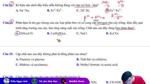 1000 CÂU LÝ THUYẾT HÓA HAY GẶP ĐỀ 4 mp4