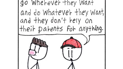 Sticky Shorts: Odd Portrayal (Stick-y Humor Comic Video)