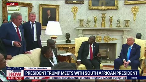 Once again ,we are vindicated The meeting between ramaphosa , Trump and Johann Rupert