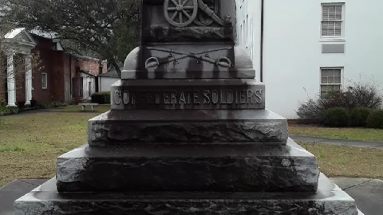 Nice Confederate Monument in a small town