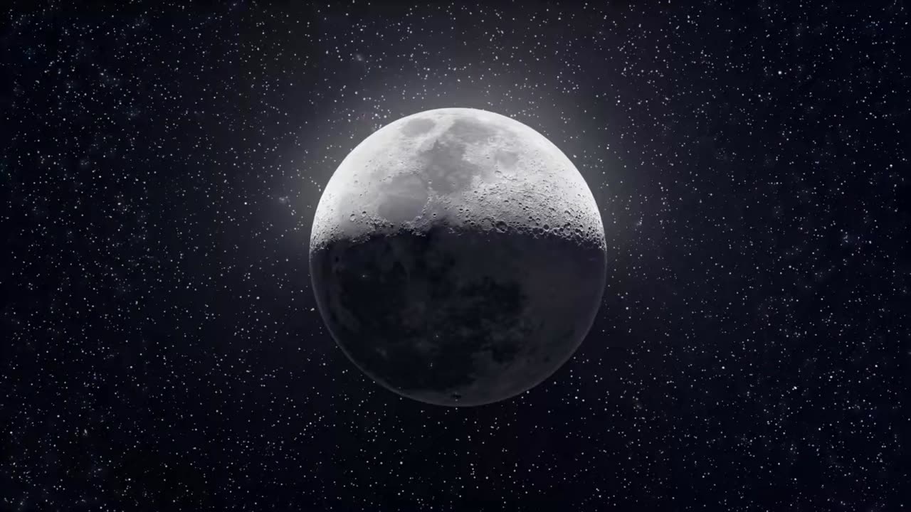 Moonlight & Relaxing Night Sky 🌌 | Calming Music for Sleep and Peaceful Moments