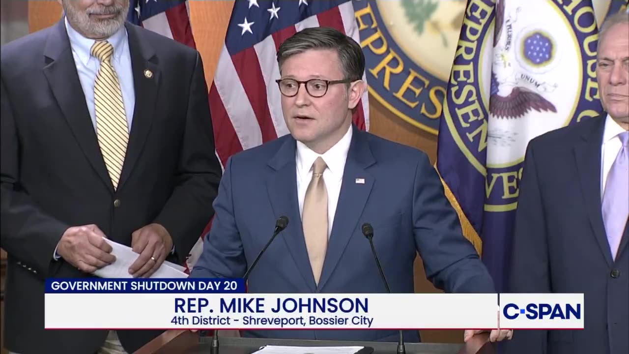 Johnson Drops Truth Bomb on Congress’s Shutdown Game