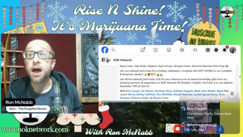 Rise ‘N Shine! It's Marijuana Time! Wake ‘N Bake Show Ep 381 November 30, 2025