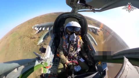 Sukhoi Su-25 in the direction of Donetsk