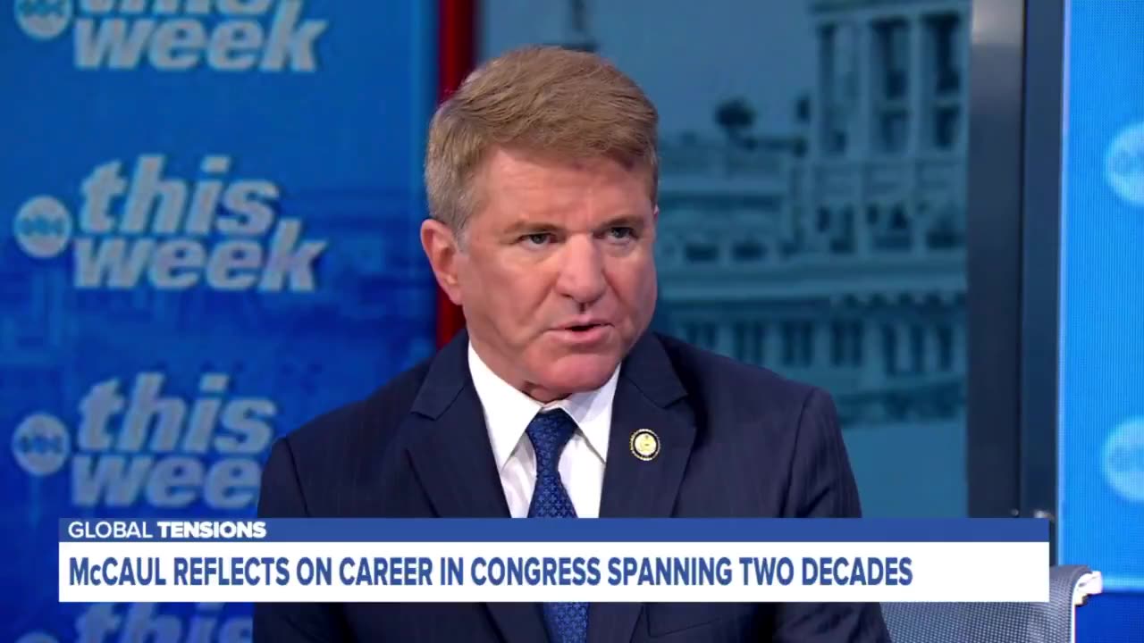 U.S. Rep, Michael McCaul (R-TX) Announces His Retirement