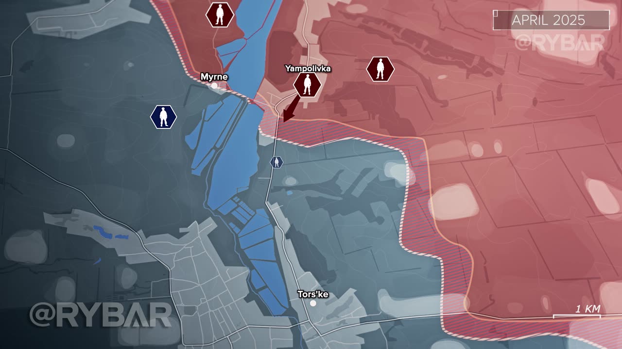 🇷🇺 🏹 🎣 Rybar’s Analysis: Fighting on the Lyman Direction
