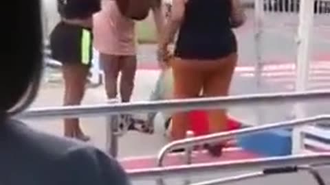 Tranny evicted from ladies bathroom
