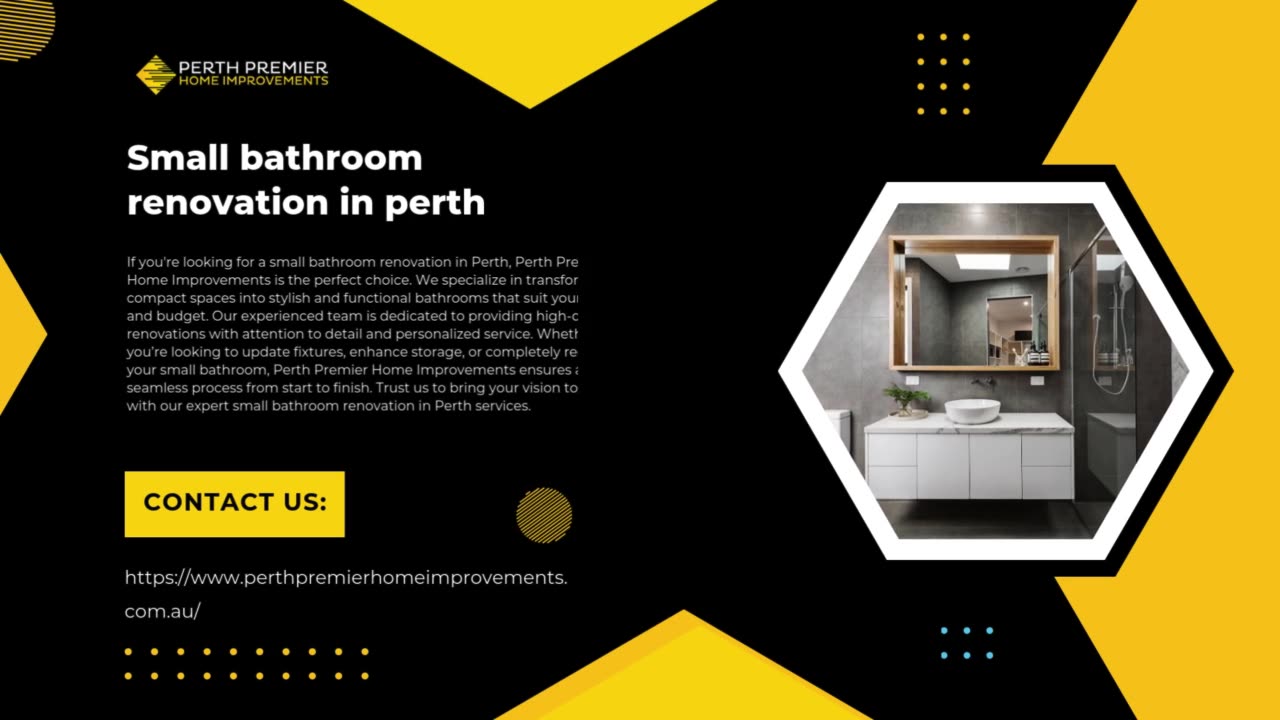 Maximise Space and Style with Small Bathroom Renovation in Perth