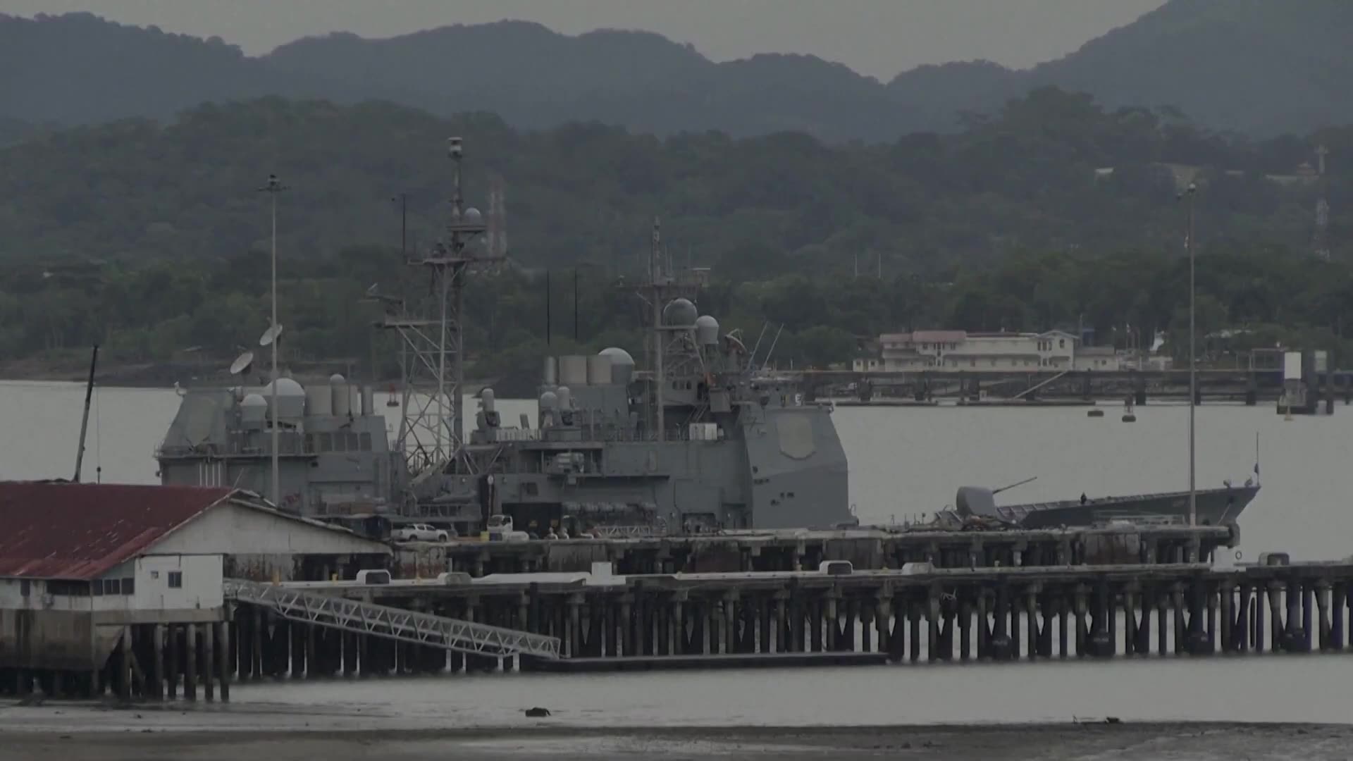 U.S. Warship Docked at Panama Canal as Trump Targets Latin American Drug Cartels