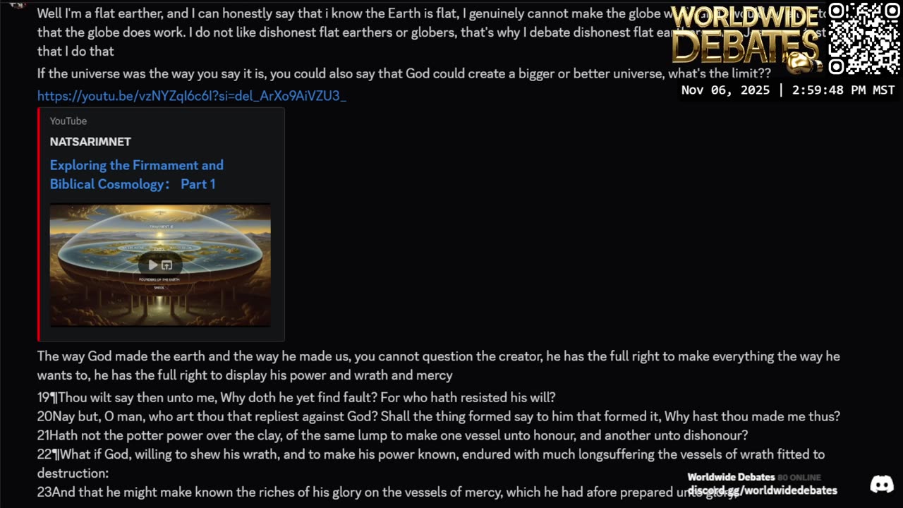 0151 WIDESTREAM - Worldwide Debates - YouTube/Twitch/Rumble