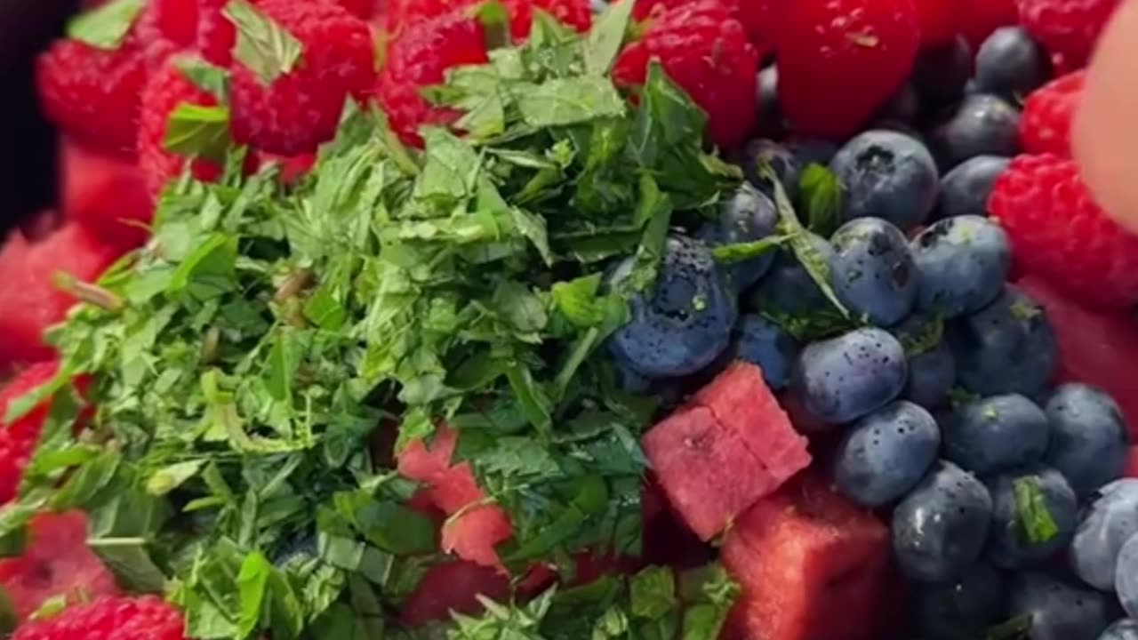 Watermelon Feta Salad 🍉