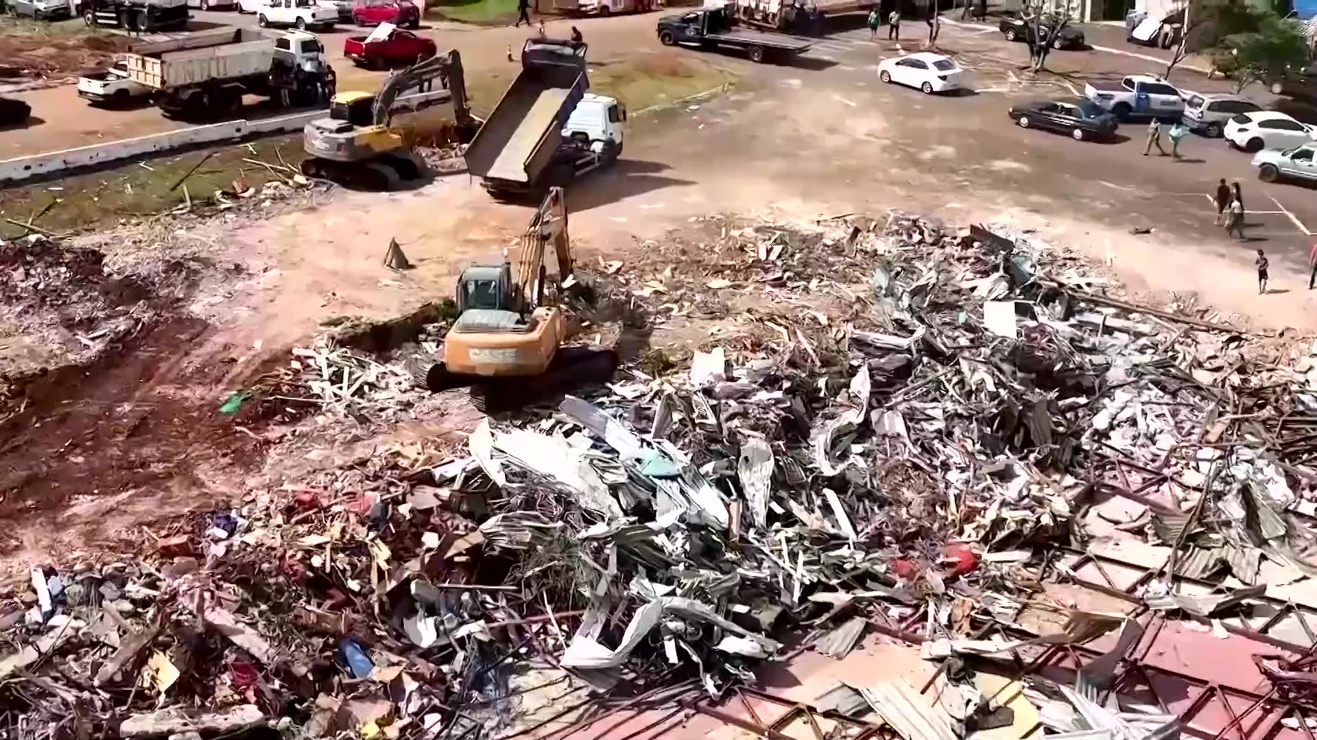 Tornado devastates Brazil town, leaving 90% of buildings in ruins
