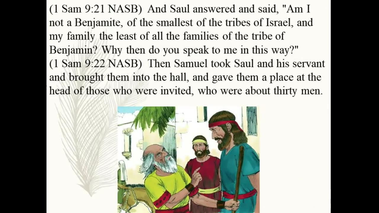 1 Samuel 9 & 10 –We are reigning with Messiah now. 1000 years – Symbolic. Reborn – Resurrected. 2023