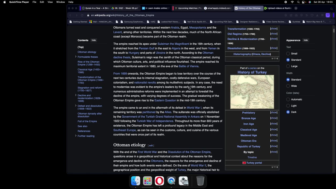 History of the Ottoman Empire