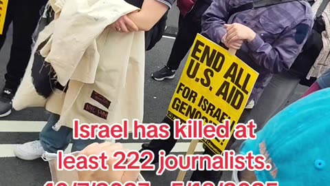 "Israel is the greatest killer of journalists in modern history."_IMEU
