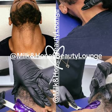 🔥 Men’s Beard Side Waxing Using Sexy Smooth Hypnotic Purple Seduction in Oklahoma | @estyjas