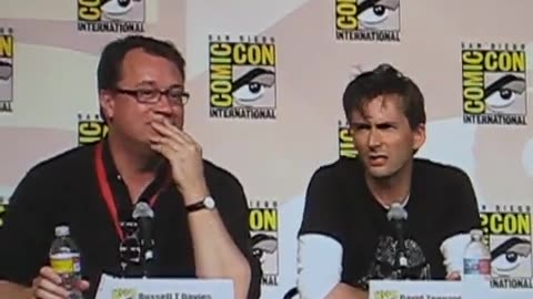 Doctor Who panel at Comic Con 2009 Part IX- Talking about Matt Smith