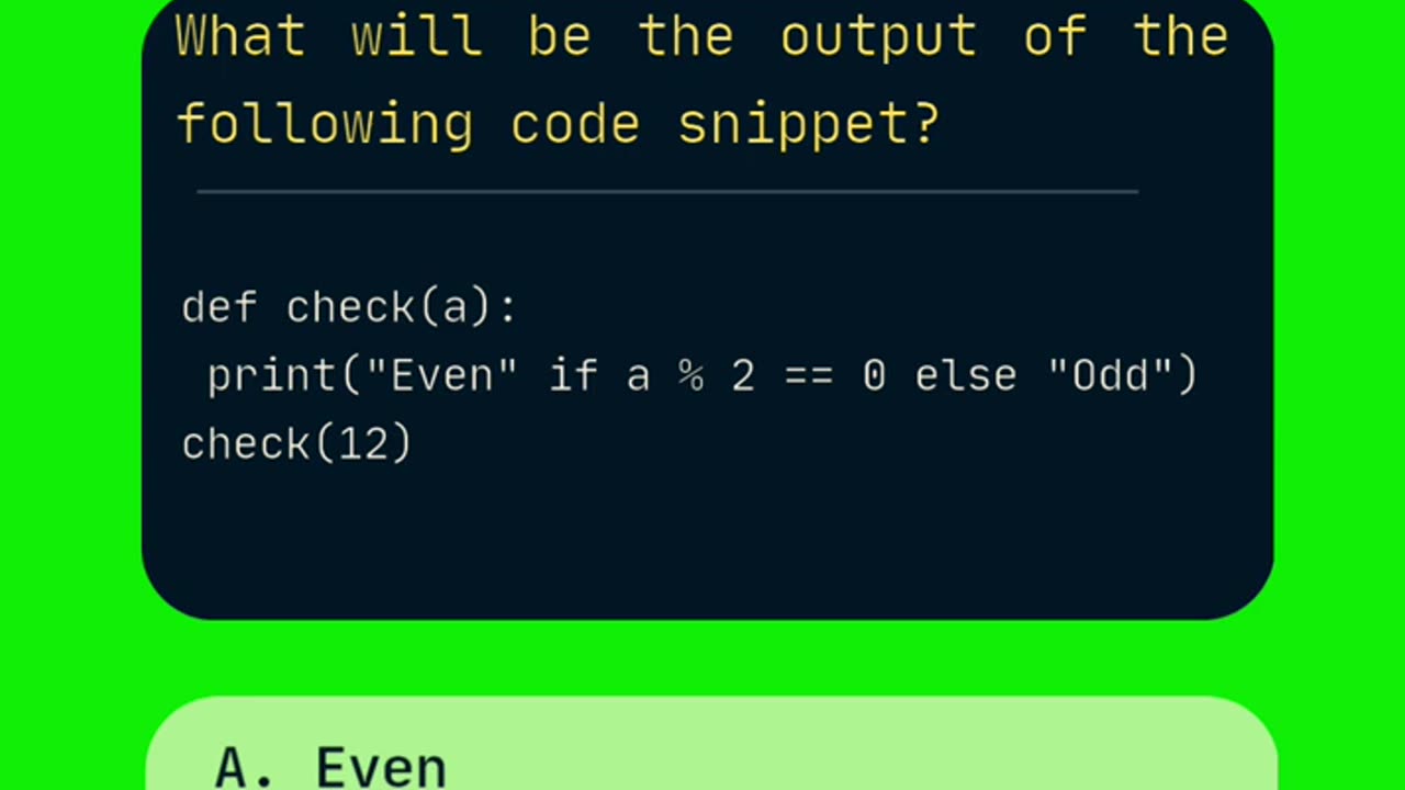 Python Quiz of the day - 0016 🔥