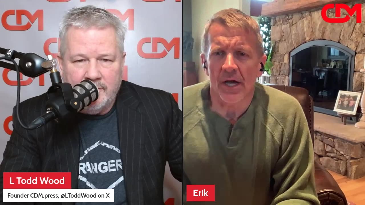 AFP PODS: Former Blackwater CEO Erik Prince - How To Fix Everything! 3/26/25