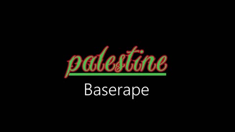 Palestine ¦ Baserape (official audio)