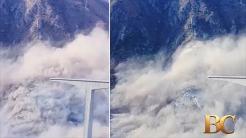 Major Chinese bridge collapses into river just months after opening to traffic