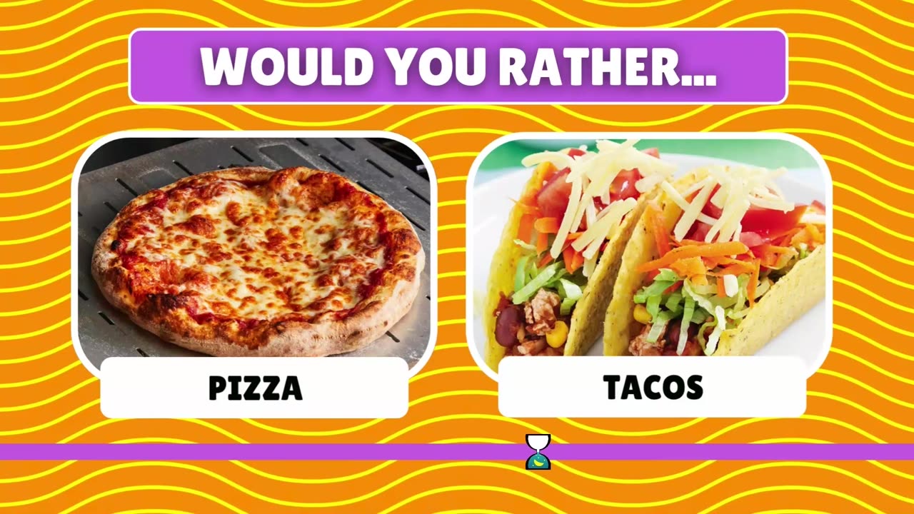 Would You Rather...? FOOD EDITION | Food Quiz