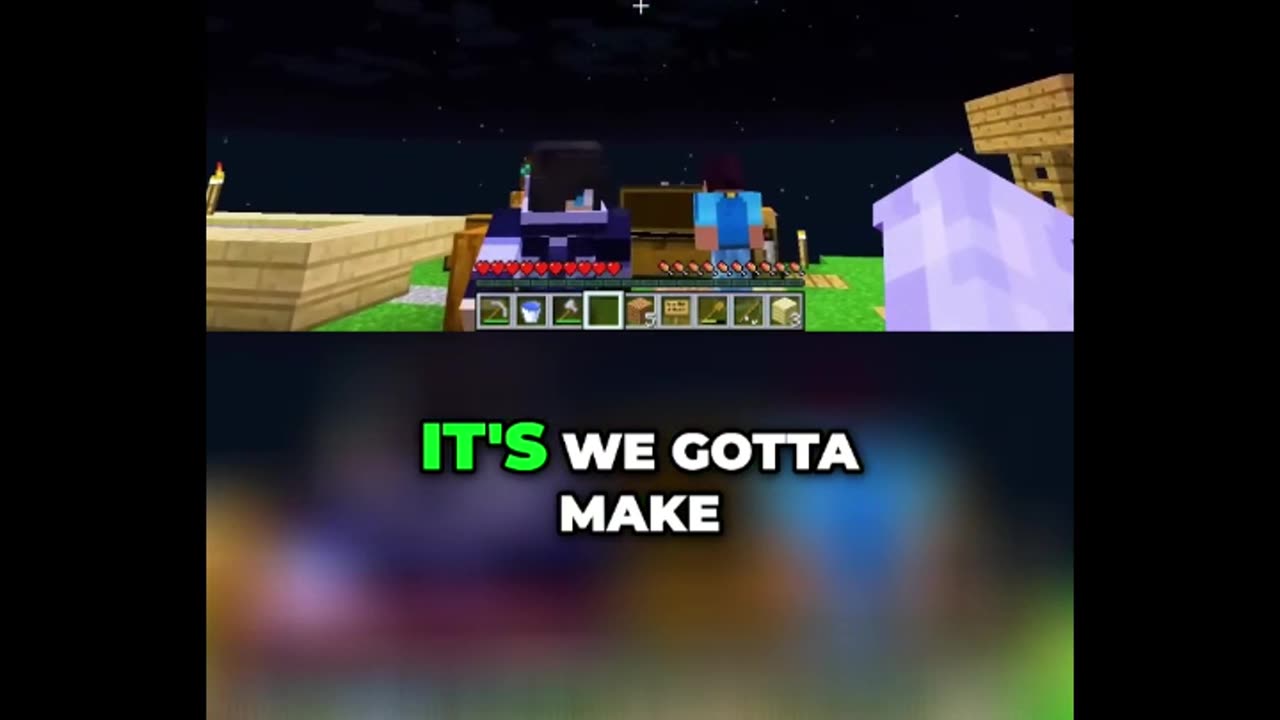 10 Friends On ONE BLOCK In Survival – Who Will Fall First?