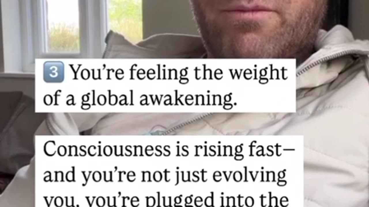 You are transforming, take it easy