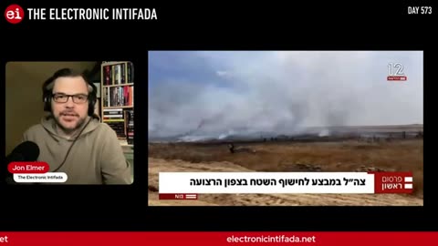 Snipers hit Israeli troops in buffer zone, with Jon Elmer